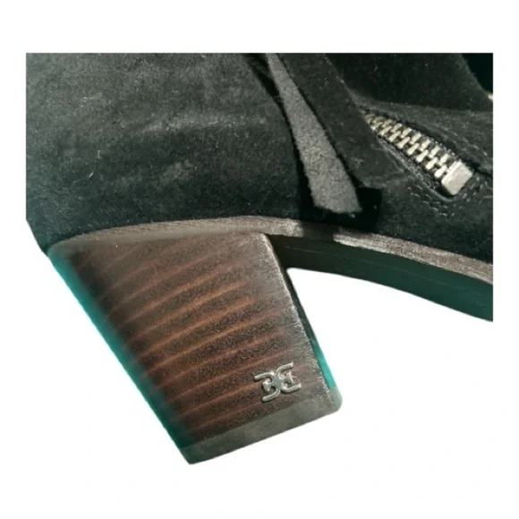 Sam Edelman, Macon, Black Ankle Boots - Picture 8 of 8